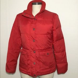 Tommy Hilfiger women’s Size Small Red puffer Jacket